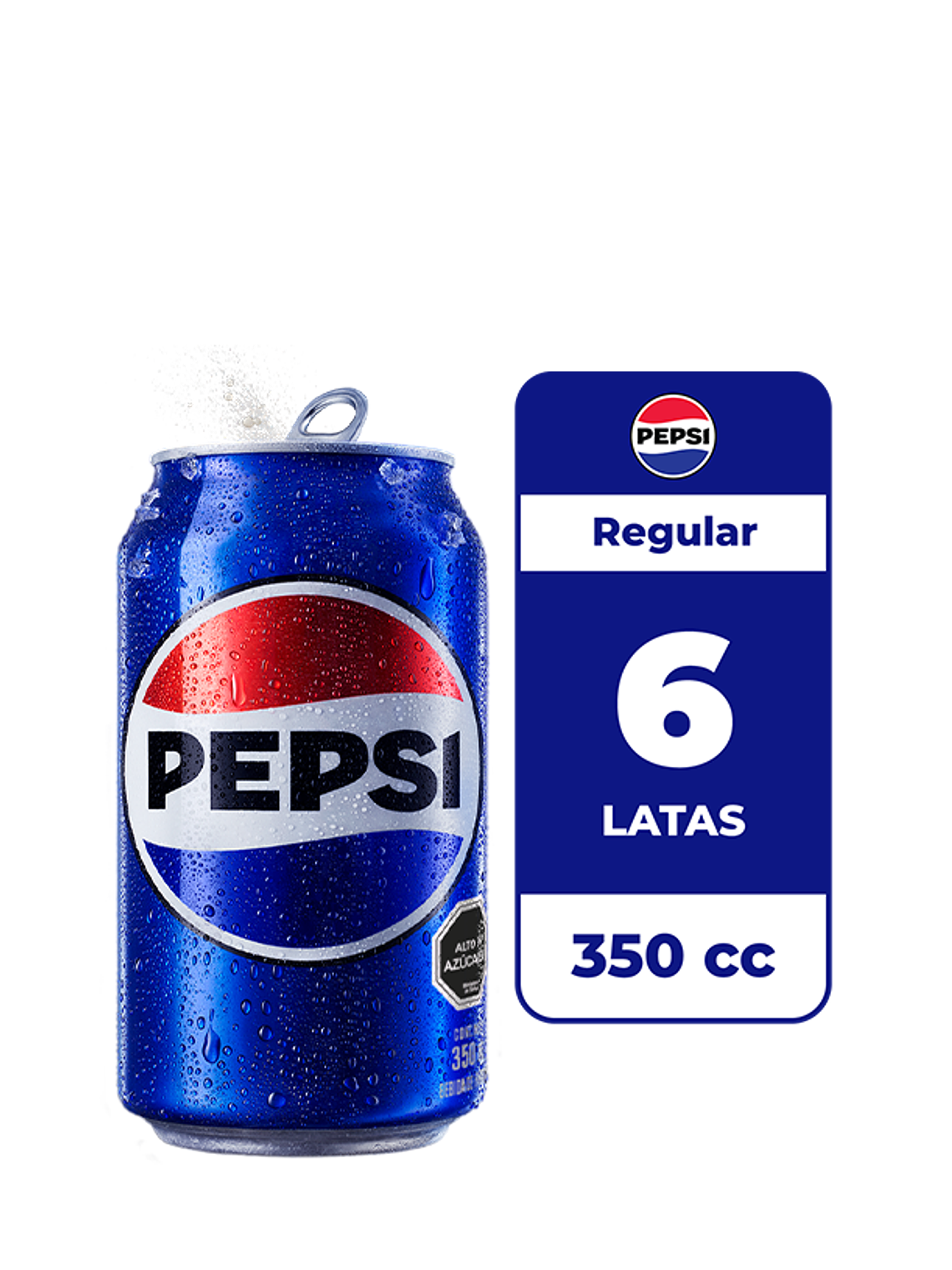 Bebida Lata CCU Pepsi 350 ml (Original - Zero) 4