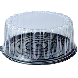 Cúpula o Envase Plástico Para Torta 28x12cm [280-A]