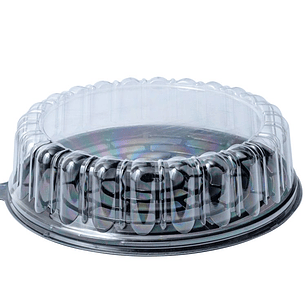 Cúpula o Envase Plástico Para Tartaleta 28x7,5cm [280-B]