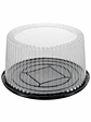 Cúpula o Envase Plástico Para Torta 23x12cm [98-5] - Miniatura 1