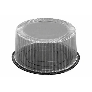 Cúpula o Envase Plástico Para Torta 26x13cm [1025-5]