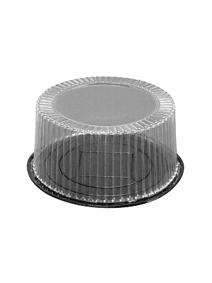 Cúpula o Envase Plástico Para Torta 26x13cm [1025-5]
