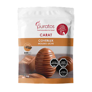 PROMO PASCUA Cobertura Chocolate Puratos Carat Coverlux Moldeo Leche