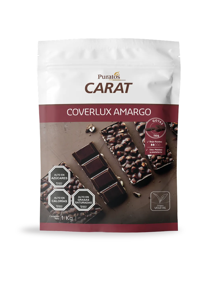 Cobertura Chocolate Puratos Carat Coverlux Amargo 2