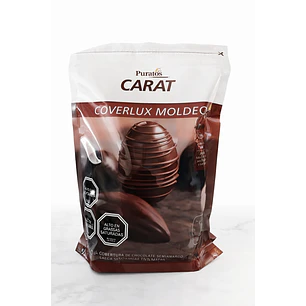 Cobertura Chocolate Puratos Carat Coverlux Moldeo Semi Amargo