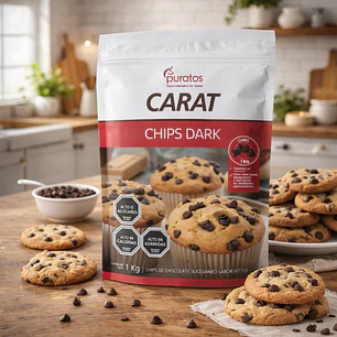 Chocolate Puratos Carat Chips Dark Amargo