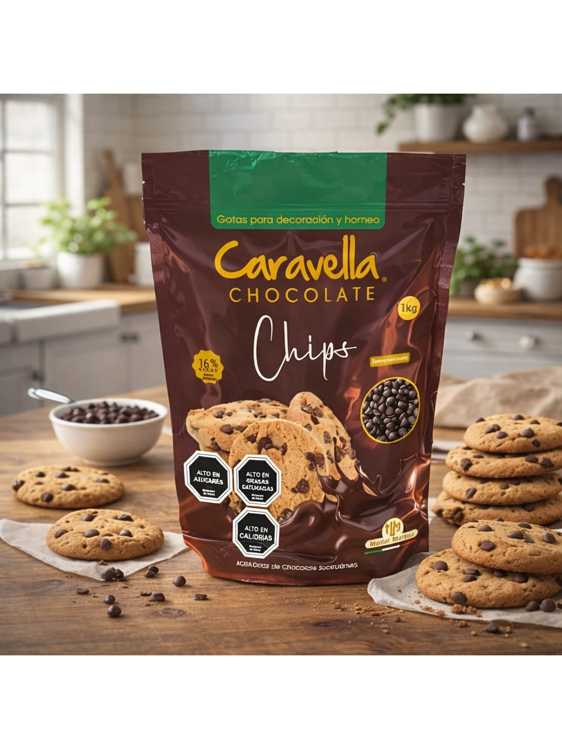 Chocolate Chips Caravella Semiamargo  2