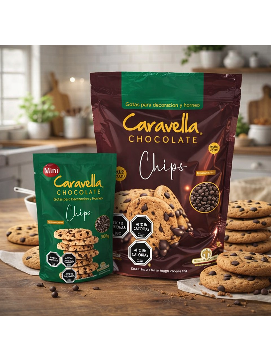 Chocolate Chips Caravella Semiamargo  1