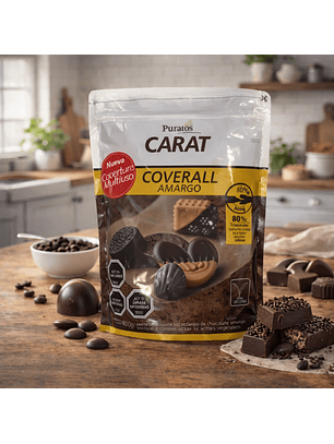 Cobertura Chocolate Puratos Carat Coverall Amargo
