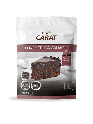 Cobertura Chocolate Puratos Carat Cover Trufa Ganache Amargo