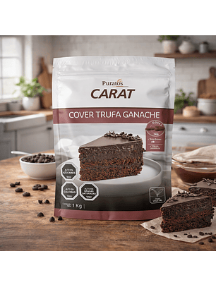 Cobertura Chocolate Puratos Carat Cover Trufa Ganache Amargo