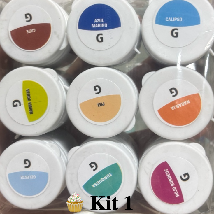 Kits Colorantes y Pigmentos Guttche
