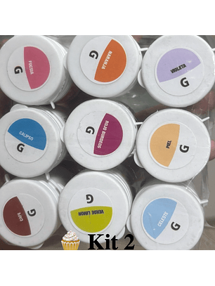 Kits Colorantes y Pigmentos Guttche