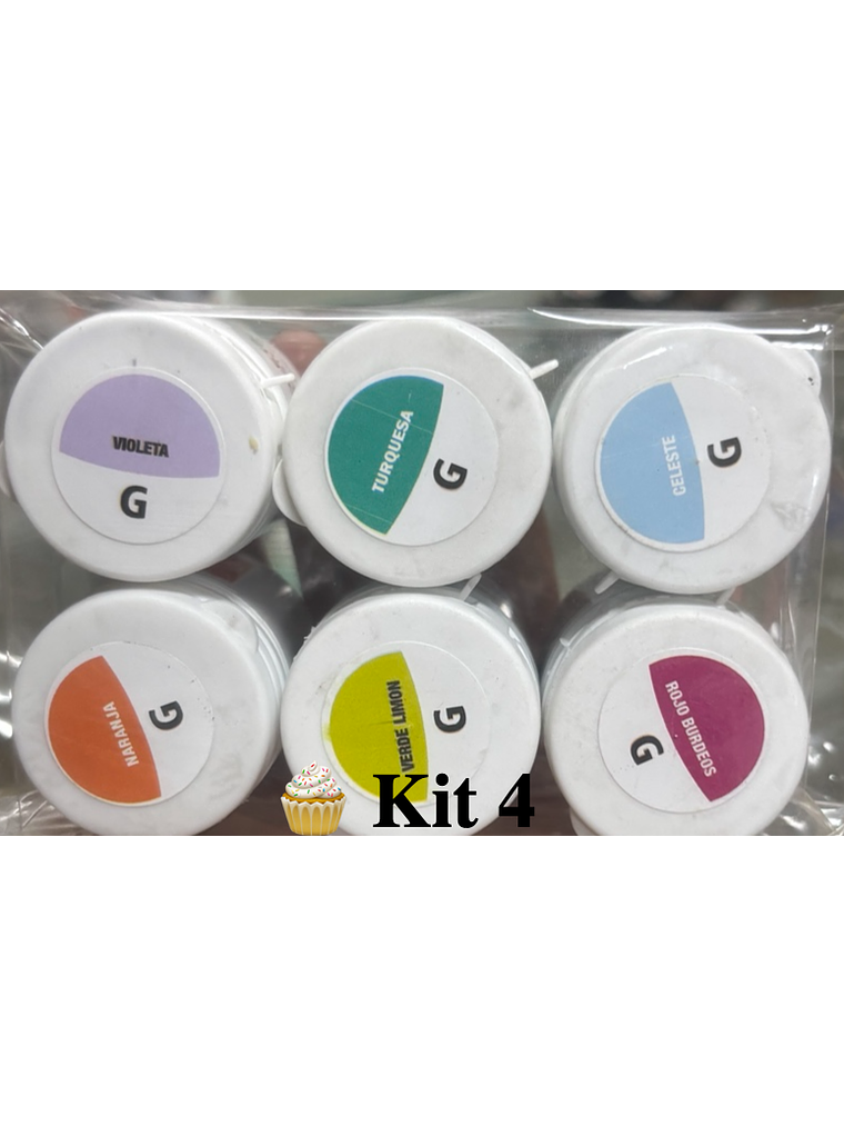Kits Colorantes y Pigmentos Guttche 4