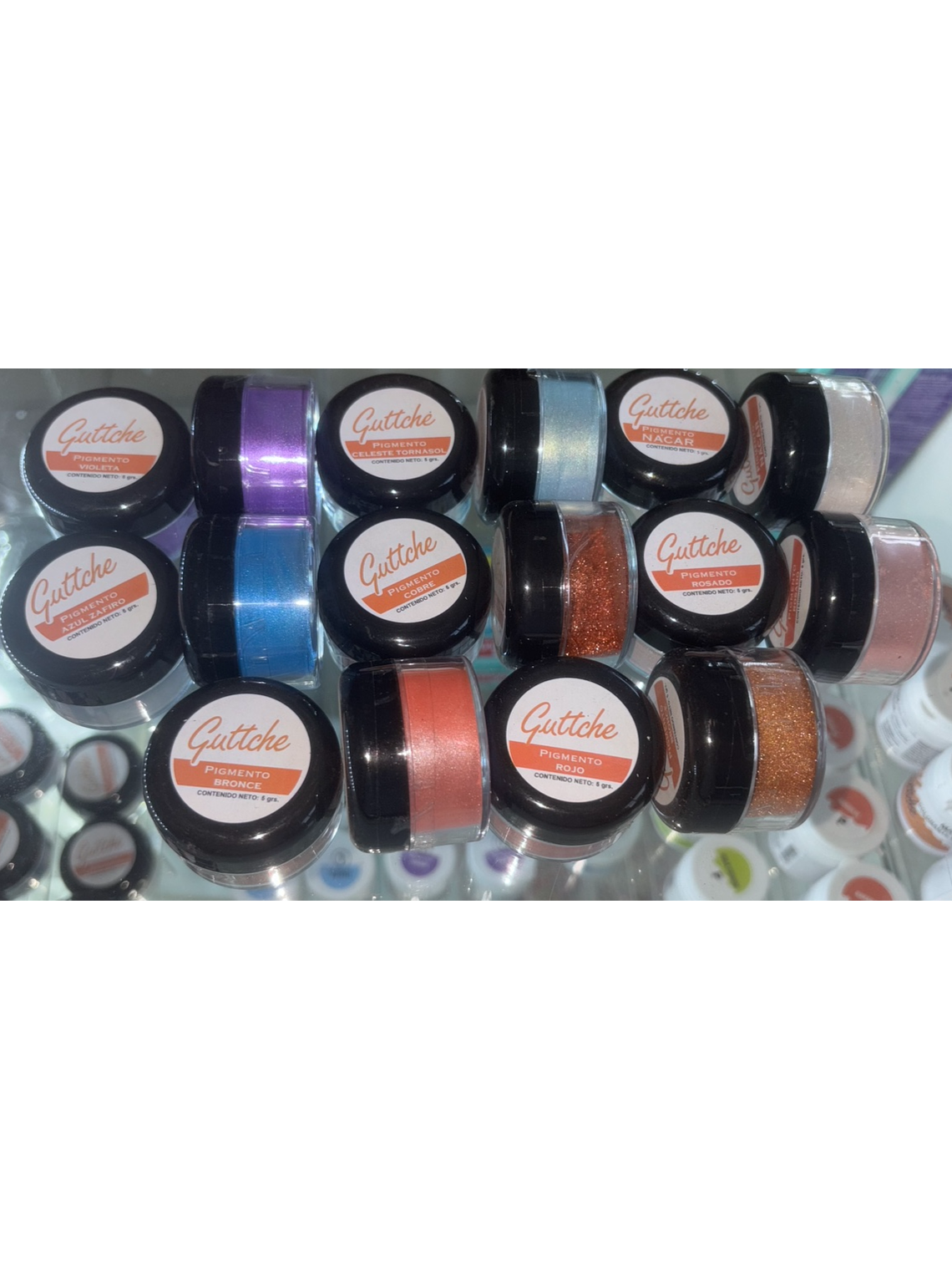 Kits Colorantes y Pigmentos Guttche 6