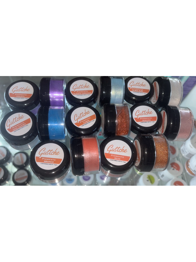 Kits Colorantes y Pigmentos Guttche 6