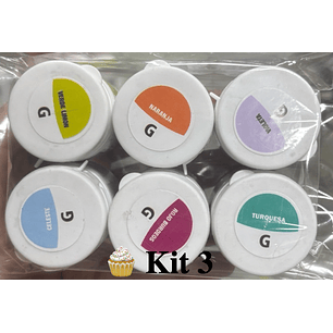 Kits Colorantes y Pigmentos Guttche