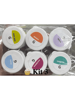 Kits Colorantes y Pigmentos Guttche