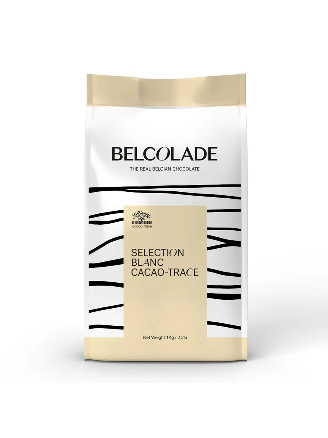 Chocolate Real Belcolade Selection 30% Cacao Blanco 1