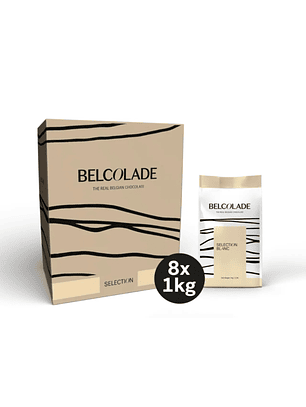 Chocolate Real Belcolade Selection 30% Cacao Blanco