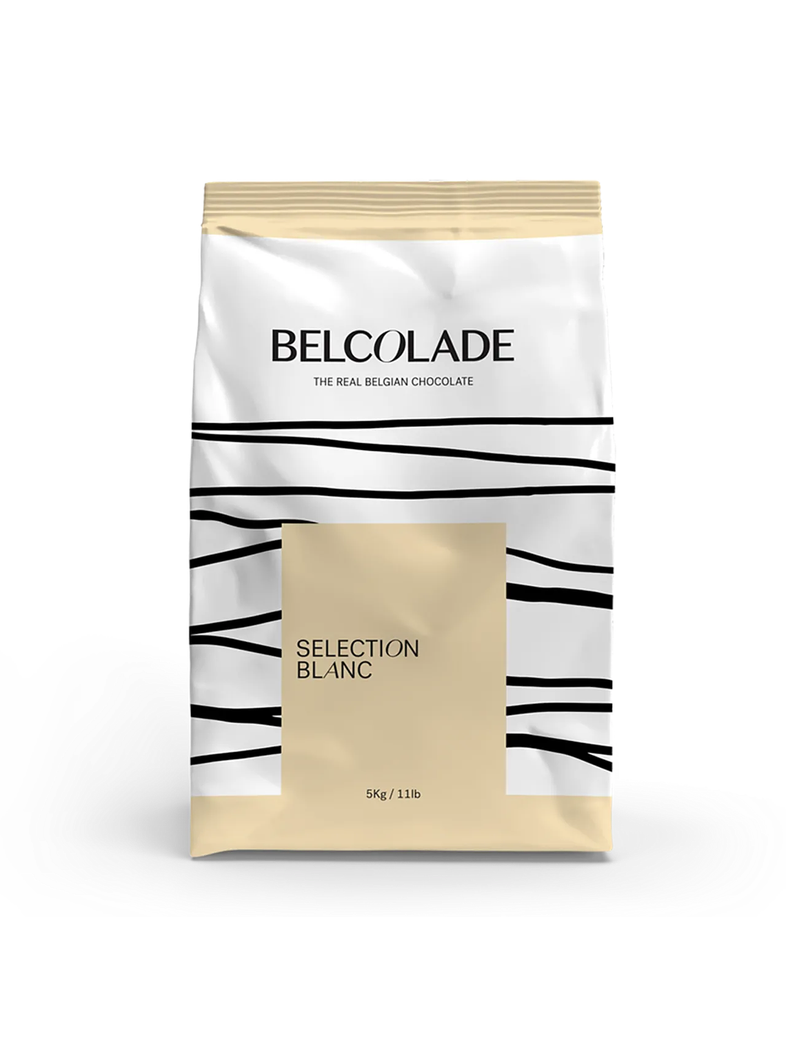 Chocolate Real Belcolade Selection 30% Cacao Blanco 3