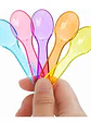 Cucharitas plásticas para helados 50 unidades color a elección - Miniatura 3