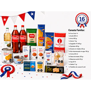 Canasta Dieciochera Familiar 2026 