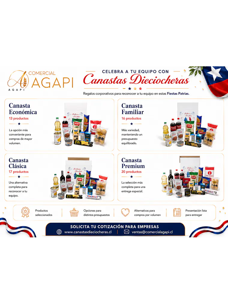  Canasta Dieciochera Económica 2026  17
