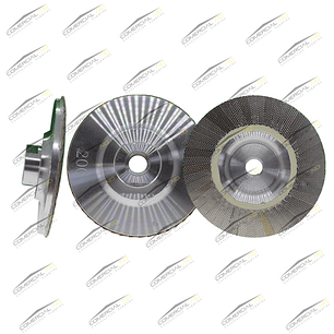 Flap Diamantado Aluminio