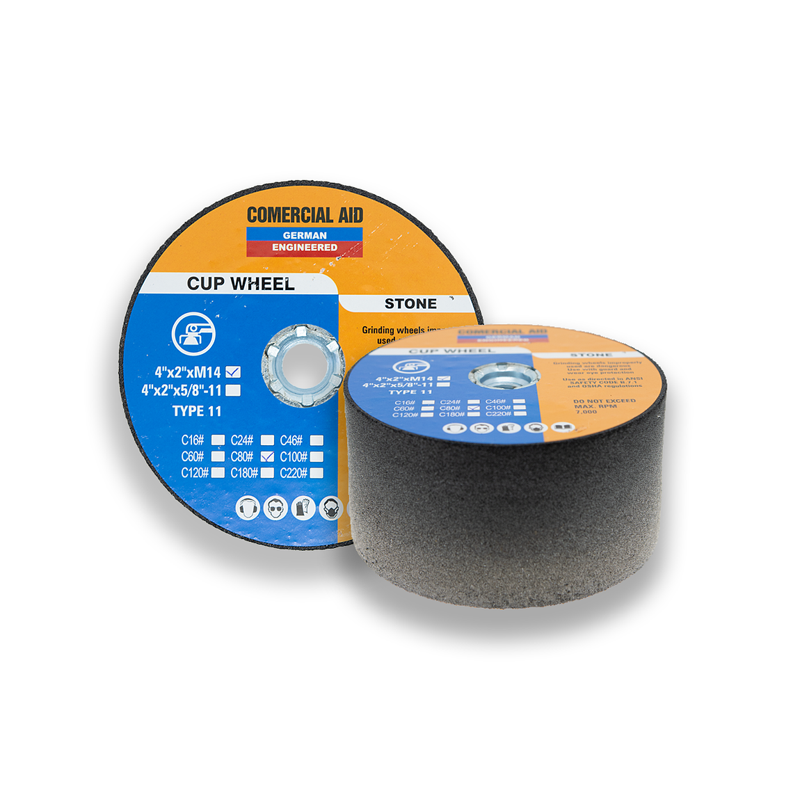 Copa Recta Carburo Silicio 1