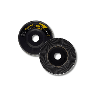 Flap de Lijas Traslapadas de Carburo de Silicio para Piedra y Vidrio