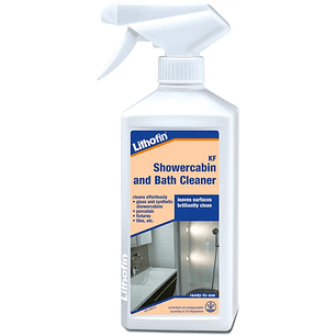 Limpiador Antisarro para Duchas y Baños - Lithofin KF Showercabin and Bath Cleaner 500cc