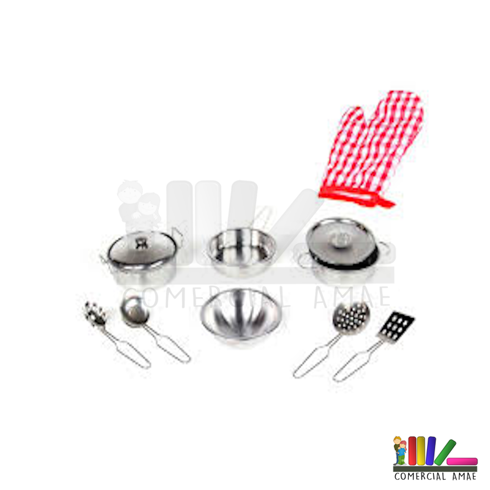 JUEGO BATERIA DE COCINA 11 PIEZAS 1