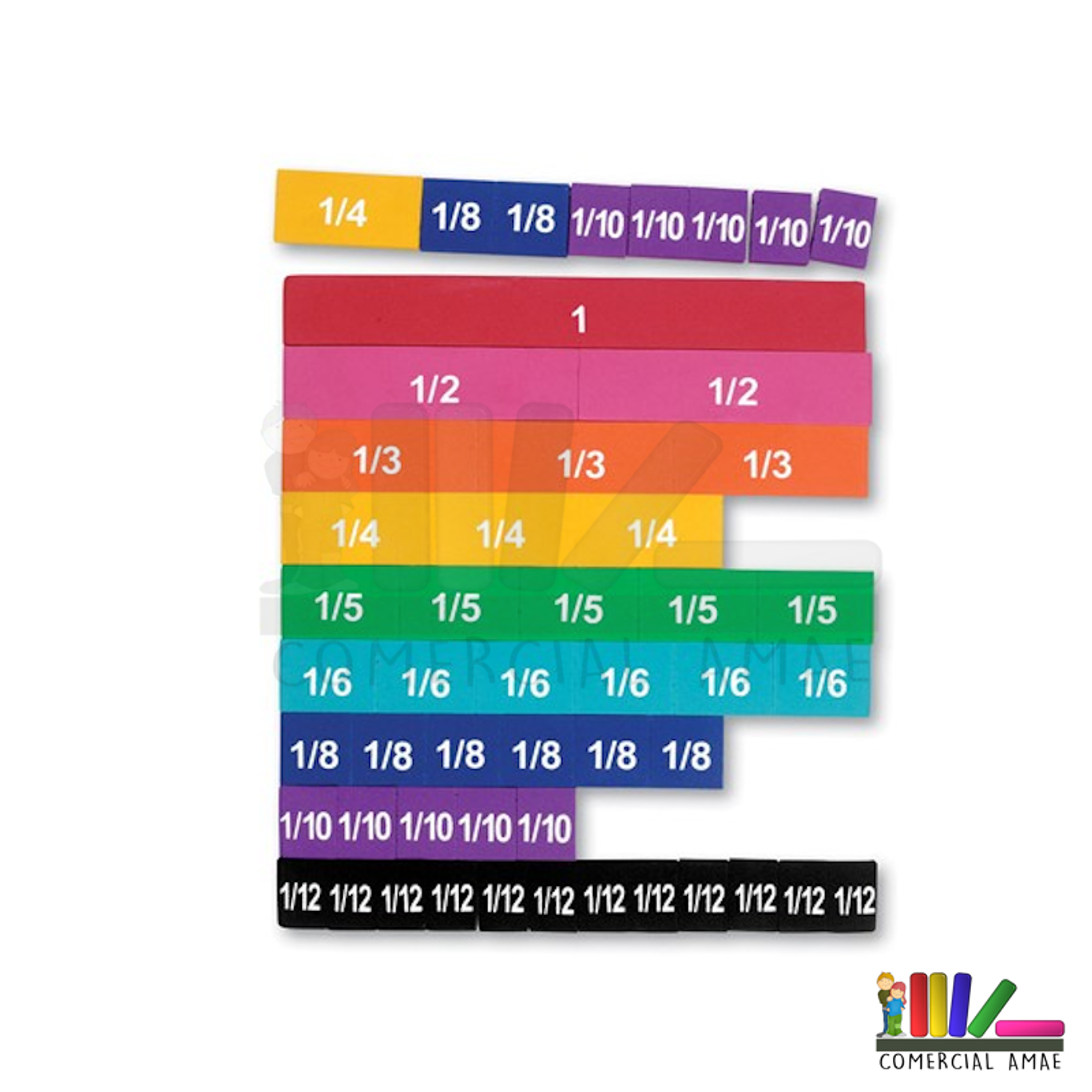 FRACCIONES MAGNETICAS 51 PIEZAS 1