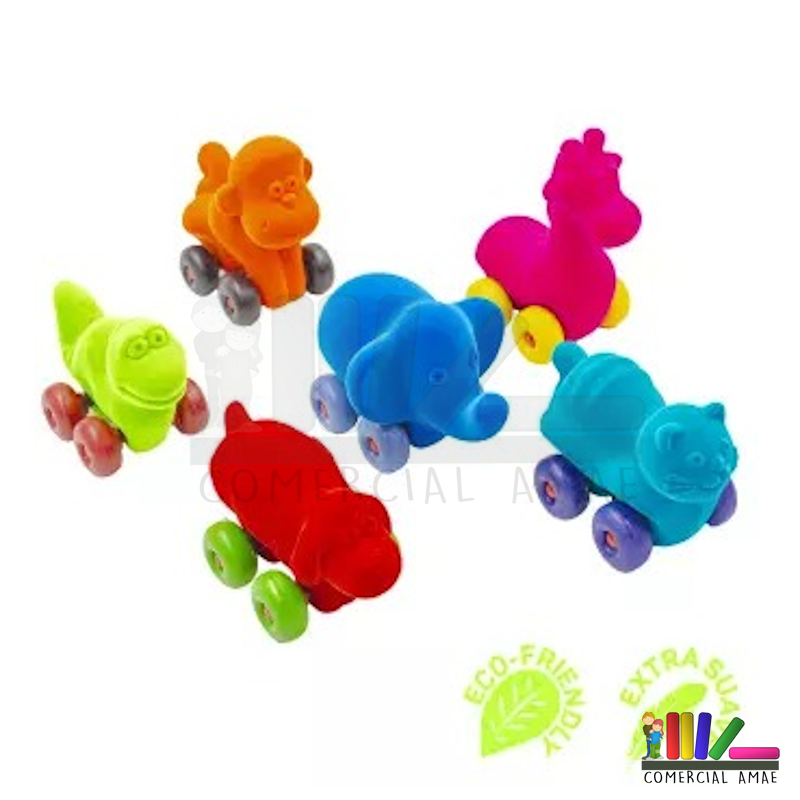 DISPLAY ANIMALES SURTIDOS RUBBABU