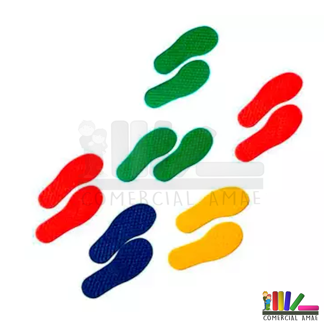 JUEGO HUELLAS DE PIES 12UND. 1