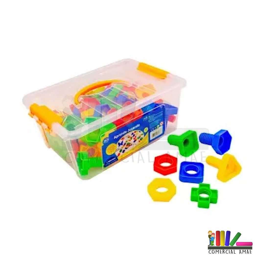 TUERCAS Y TORNILLOS 64 PIEZAS 1