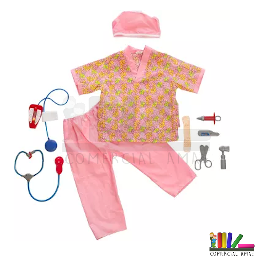 DISFRAZ ENFERMERA CON ACCESORIOS 1