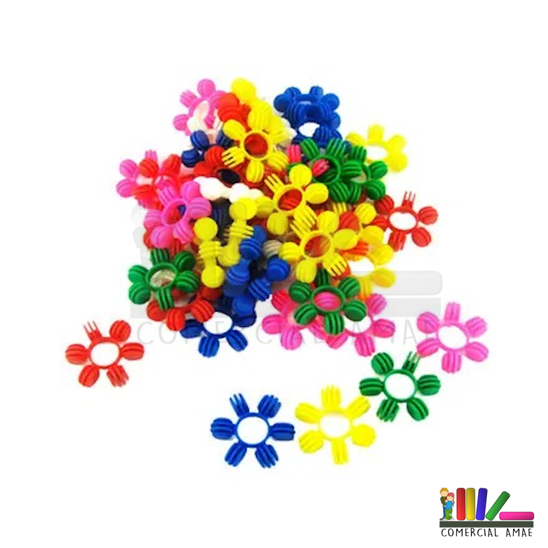 FLORES CONECTABLES 80 PIEZAS