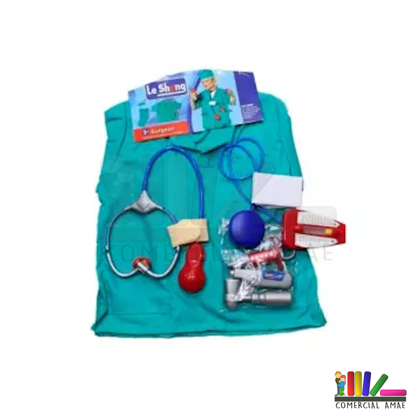 DISFRAZ DE CIRUJANO (VERDE) 1