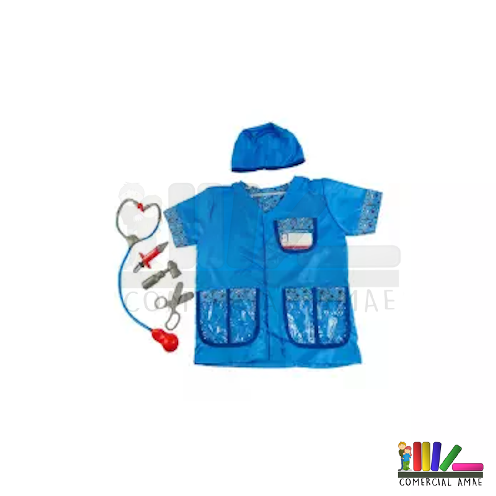DISFRAZ DE VETERINARIO CON ACCESORIOS 1
