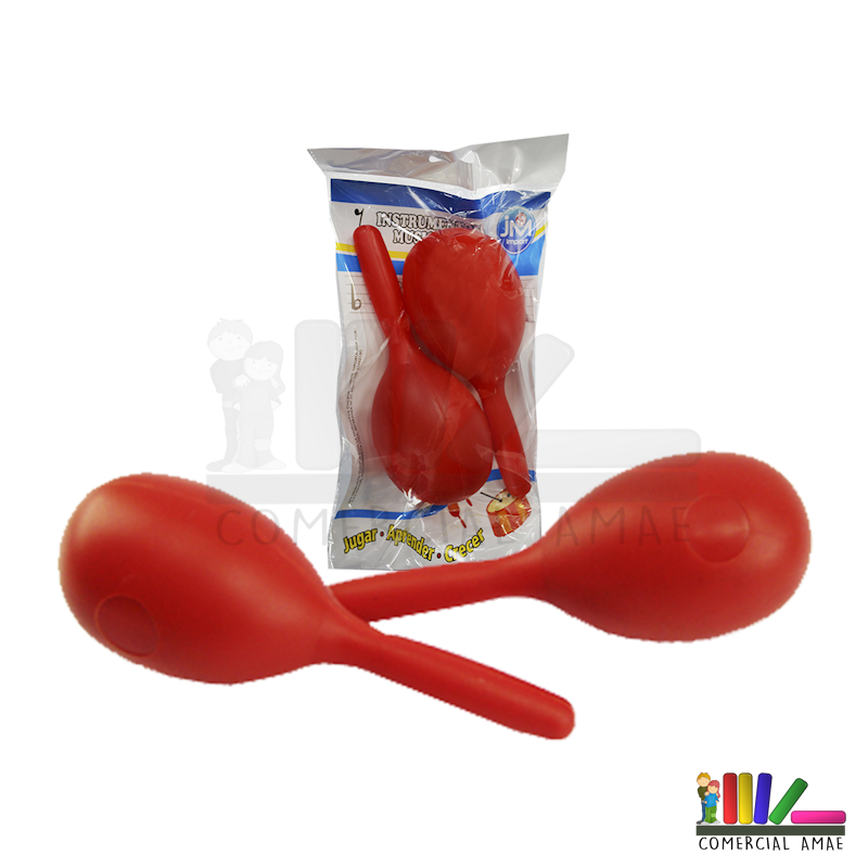 MARACAS PLASTICAS