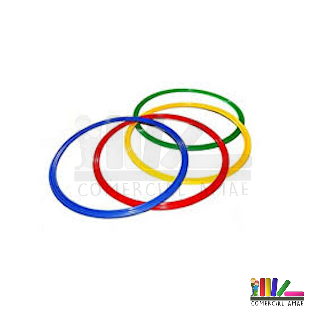 ARO DE PLASTICO 60 CM COLORES SURTIDOS 1