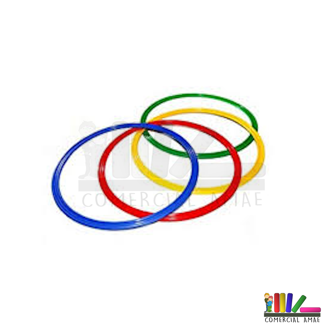 ARO DE PLASTICO 60 CM COLORES SURTIDOS 1