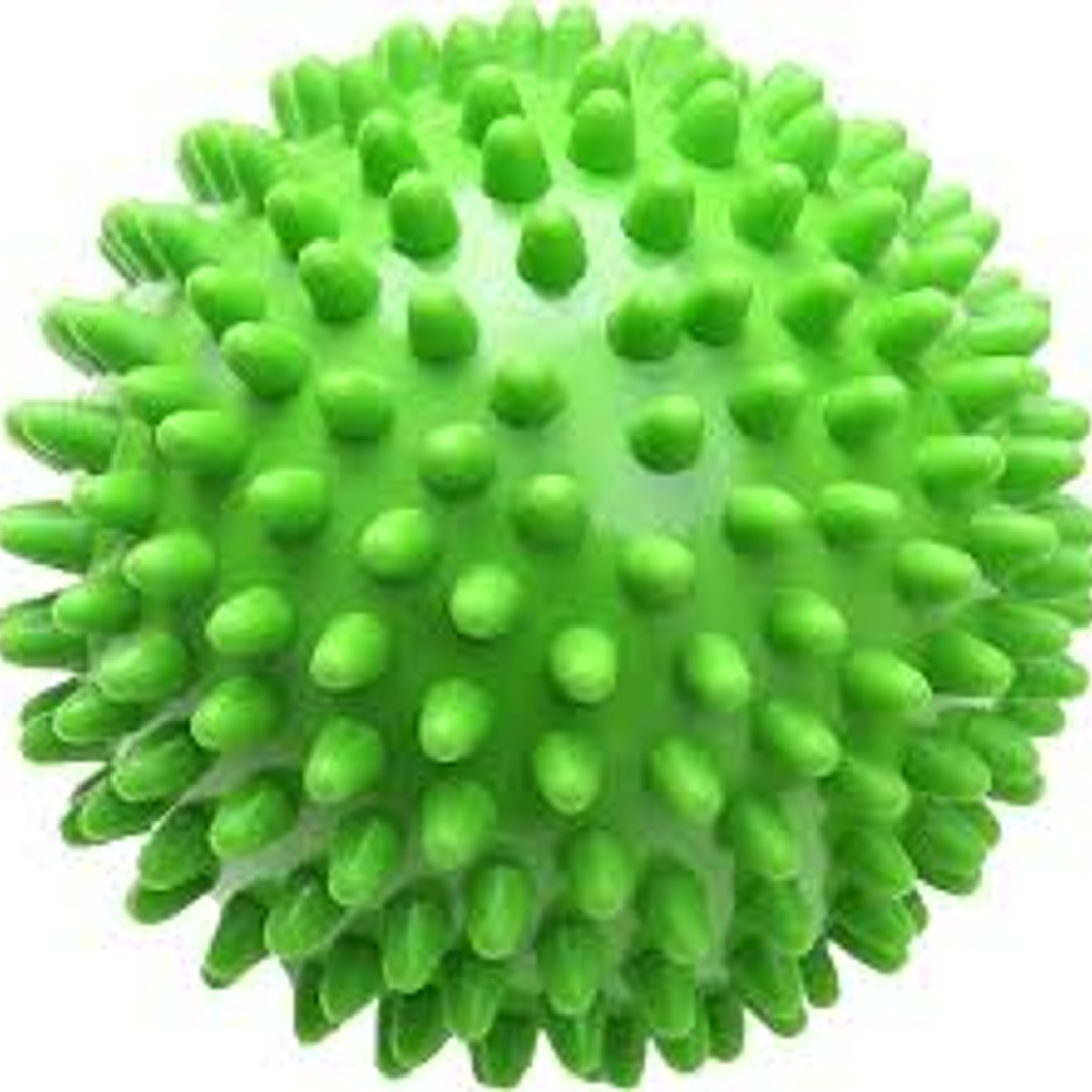 SET DE 4 PELOTAS ERIZO 7 CM 2