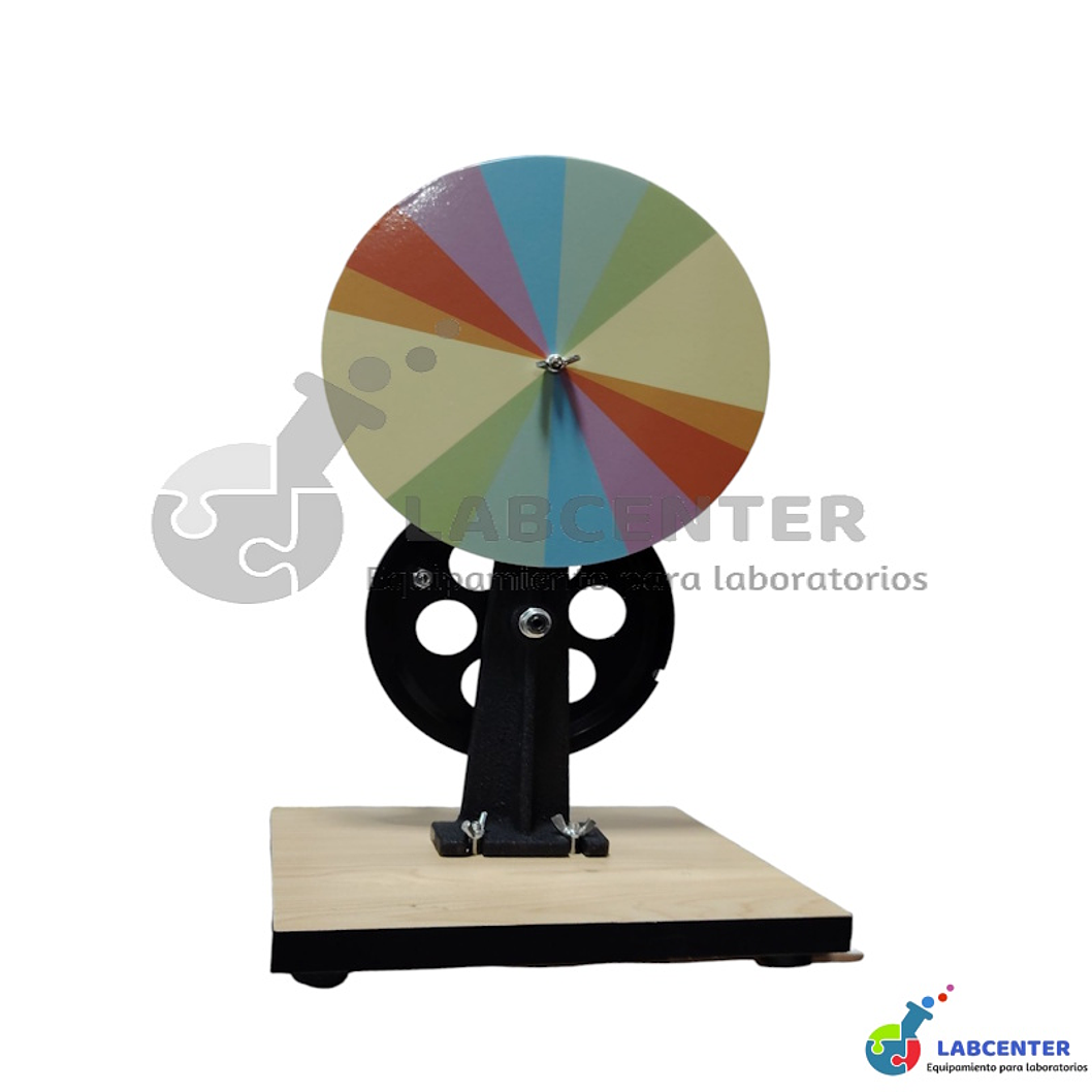 DISCO DE NEWTON COLOR CON SOPORTE  1