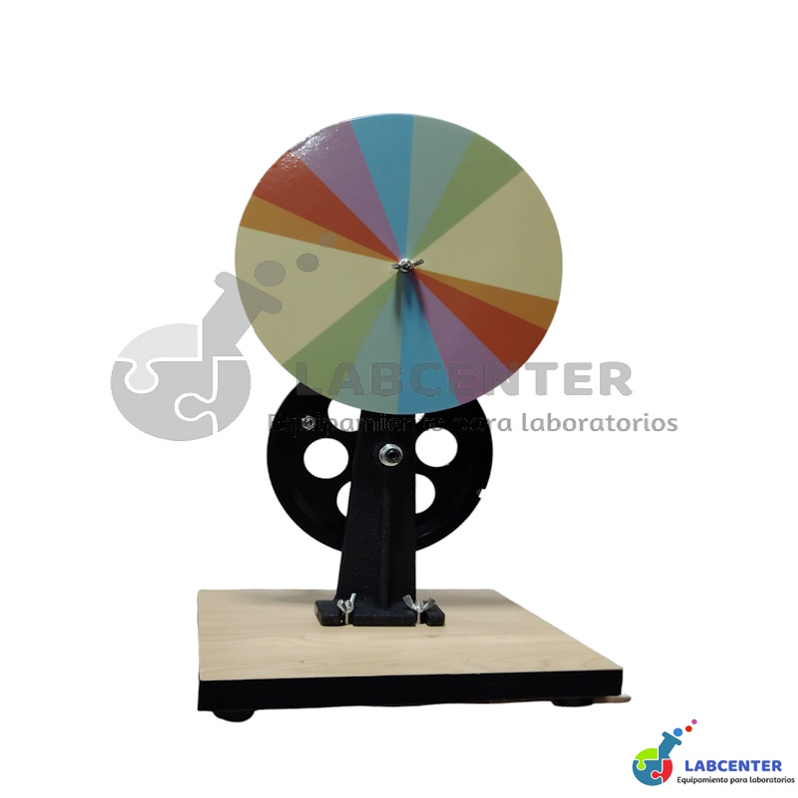 DISCO DE NEWTON COLOR CON SOPORTE  1