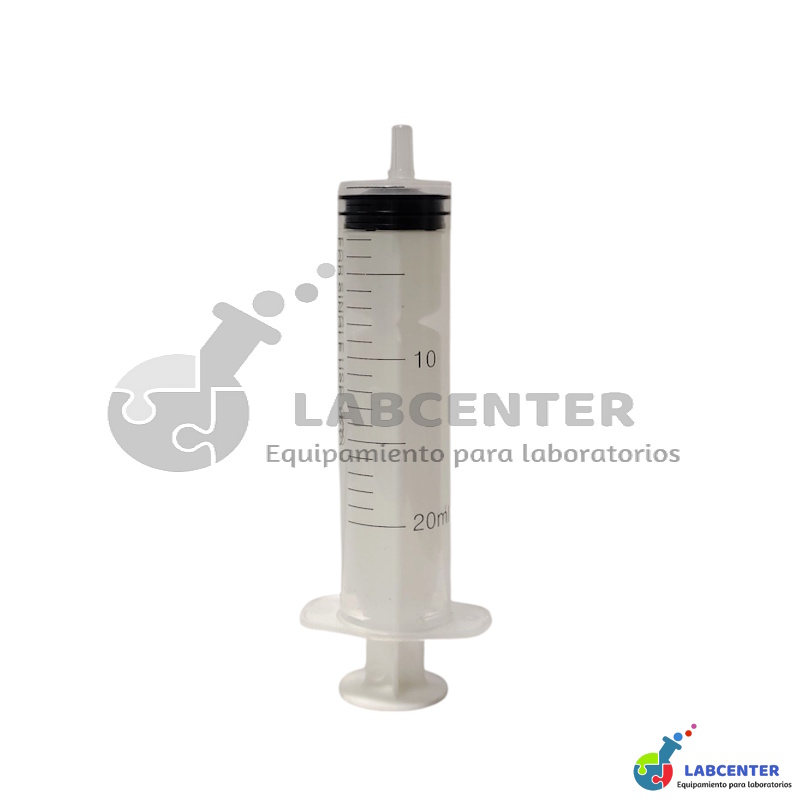 JERINGA PLASTICA SIN AGUJA 20 ML
