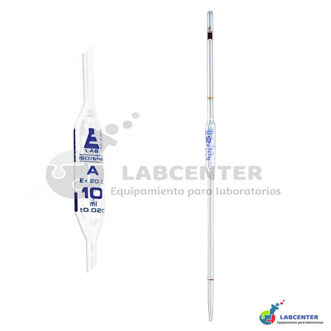 PIPETA VOLUMETRICA 10 ML 1