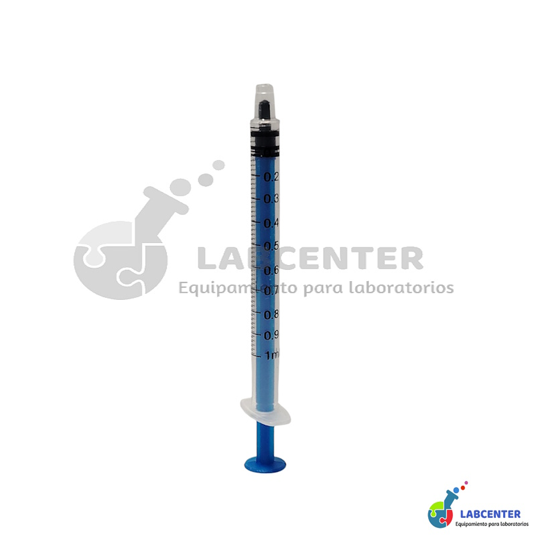 JERINGA PLASTICA SIN AGUJA 1 ML 1